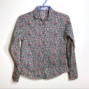 Uniqlo x Ines de la Fressange floral button-down